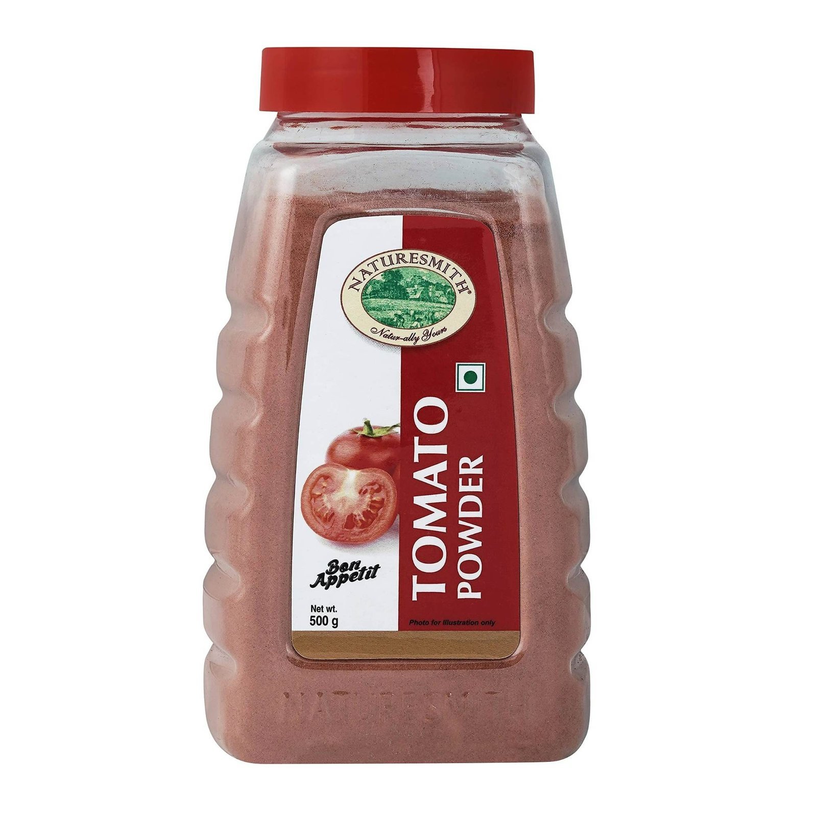 uk81YvLGE0aaL-1-1.jpg NATURE SMITH TOMATO POWDER-500 gram - Fast UK Delivery - Image 1