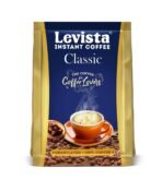 Levista Classic Pure Instant Coffee (100 Gram Pouch) | Premium Blend of 100% Arabica & Robusta Coffee Bean | Caffeine Coffee with Rich Bold Flavour for an Energising Experience - Fast UK Delivery