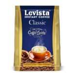 Levista Classic Pure Instant Coffee (100 Gram Pouch) | Premium Blend of 100% Arabica & Robusta Coffee Bean | Caffeine Coffee with Rich Bold Flavour for an Energising Experience - Fast UK Delivery