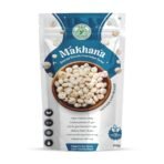 H&H HEALTH & HYGIENE Makhana, Fresh Fox Nuts, Ready to Cook Foxnuts, Raw Popped Lotus Seeds Makhanas, Healthy Snacks Naturally Fat-Free (200 GM) - Fast UK Delivery