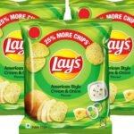 Lay's Potato Chips - American Style Cream & Onion Flavour 12.5g (Pack of 3) - Fast UK Delivery