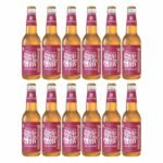 Coolberg Cranberry Non Alcoholic Beer 330ml Glass Bottle - Pack of 12 (330ml x 12) - Fast UK Delivery
