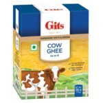 Gits Cow Ghee, Pure Veg, Nutritious and Healthy,200ml (Pack of 2) - Fast UK Delivery