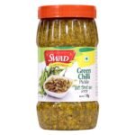 SWAD Green Chilli Pickle, Hari Mirch Ka Achaar - 1 Kg - Fast UK Delivery