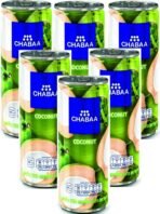 Chabaa Tender Coconut Water-230ml (Pack of 6) - Fast UK Delivery
