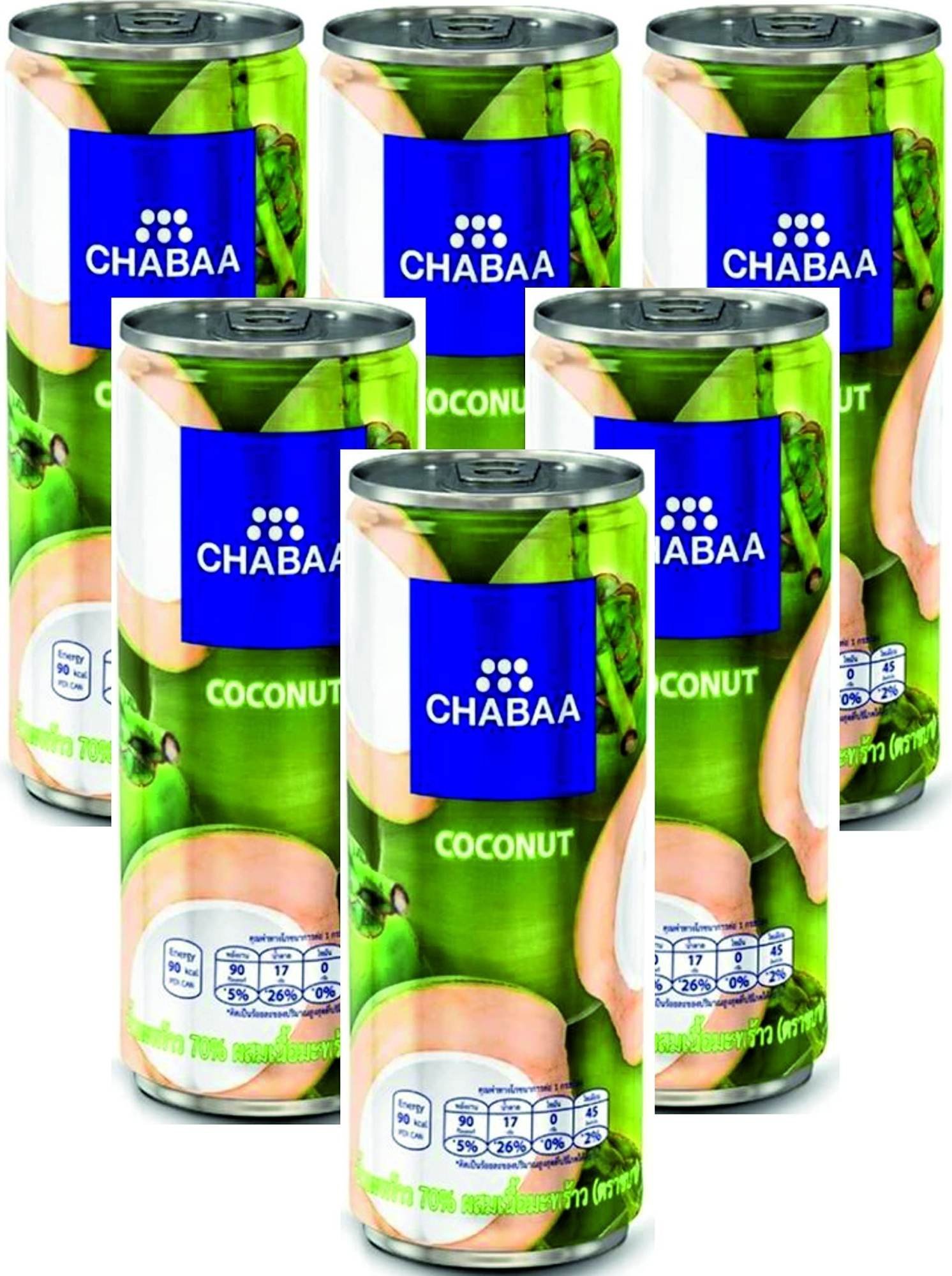 uk81cJWeIKhWS-1-1.jpg Chabaa Tender Coconut Water-230ml (Pack of 6) - Fast UK Delivery - Image 1