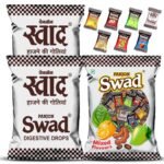 Swad Digestive Drops (2 Pack X 50 candy) & Swad Mixed (1 Pack x 50) | 3 Packs - Fast UK Delivery