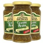 Filippo Berio Classic Pesto, 6.7 oz 190 g, 3 Pack - Fast UK Delivery