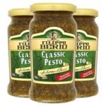 Filippo Berio Classic Pesto, 6.7 oz 190 g, 3 Pack - Fast UK Delivery