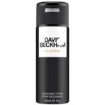 David Beckham Classic Deodorant Spray (New) 150ml, (Model: Skin Care Products, Clear, Male) - Fast UK Delivery