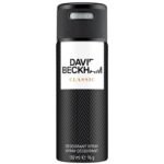 David Beckham Classic Deodorant Spray (New) 150ml, (Model: Skin Care Products, Clear, Male) - Fast UK Delivery
