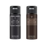 David Beckham David Beckham Instinct + Intimatelyman Deo Combo Set - Pack Of 2, 300 ml (Pack of 2) - Fast UK Delivery