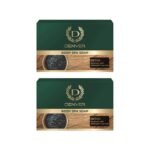 DENVER Detox Body Spa Soap -125GM Each (Pack of 2) | Enriched With Activated Charcoal | Deep Clean Bathing Soap and Anti-pollution Effect - Fast UK Delivery