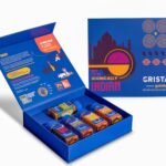 CRISTA Iconically Indian Seasoning Gift Box | Paneer Makhani | Exotic Biryani Masala | Gujarati Dal | Maharashtrian Black Masala | 240 gms| No Added Colour | Diwali Gifts For Family | Set of 5