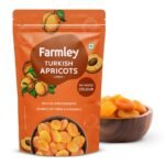 Farmley Exotics Apricots Dry Fruits | 200g | Apricot, Dried Apricot, Dry Fruits, Apricots, Apricot Dry Fruits, Dry Apricot, Dried Apricots, Turkish Apricot, Gluten Free (Pack of 1) - Fast UK Delivery
