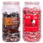 Parle Kismi Elaichi Toffee & Melody Chocolaty Combo Pack 300+ Tofees. 1.5 Kg - Fast UK Delivery