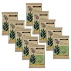Nisha Nature Mate Henna Based Hair Color Powder Without Ammonia Natural Hair Colour for Women & Men 10gm Pack of 10 (Original Black) - Fast UK Delivery