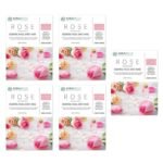 Mirabelle Rose Essential Facial Sheet Mask 25ml (Pack of 5) - Fast UK Delivery