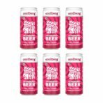 Coolberg Cranberry Non Alcoholic Beer 300ml CANs - Pack of 6 (300ml x 6) - Fast UK Delivery