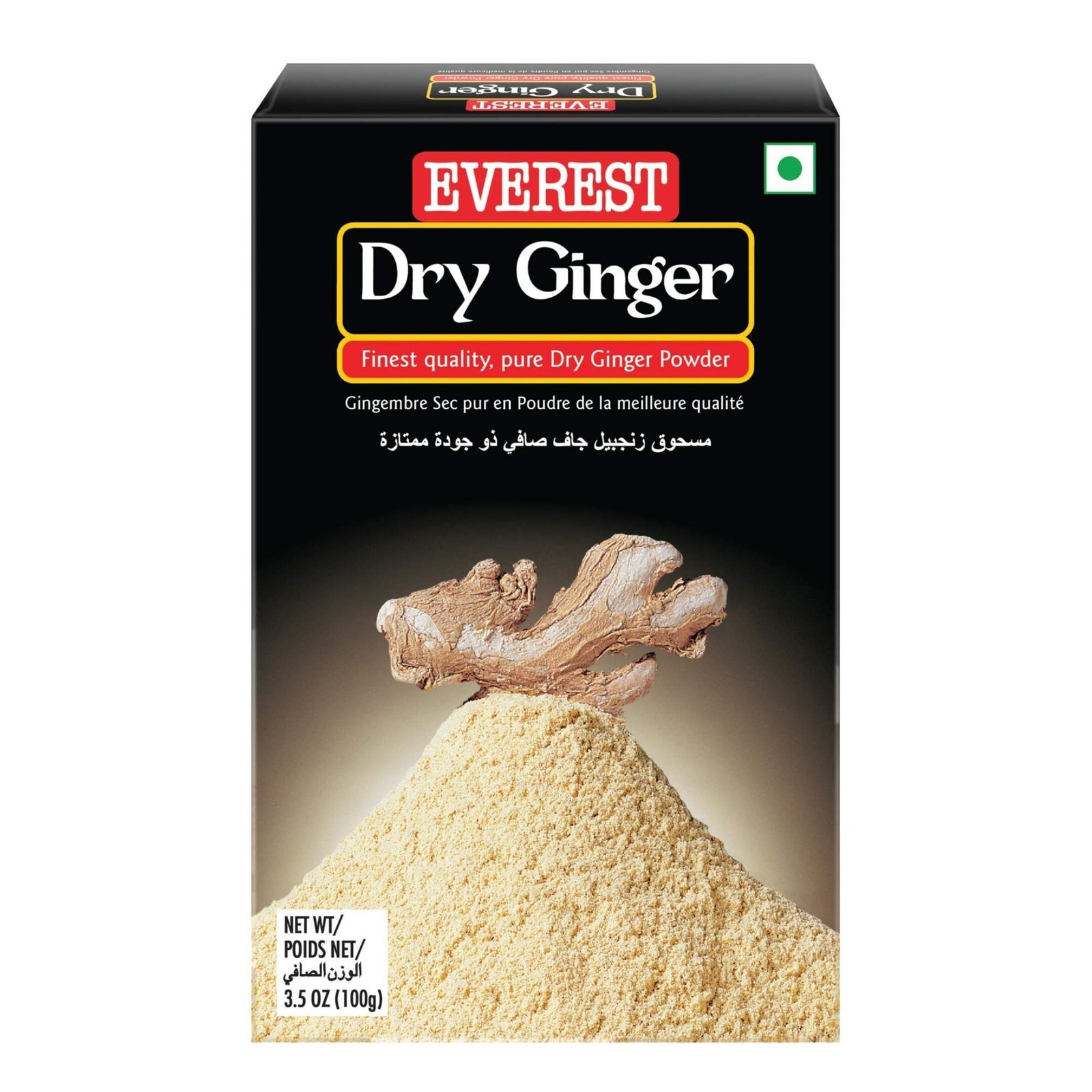 uk81nKpe0VBPL-1-1.jpg Everest Dry Ginger Powder, 100 Gram - Fast UK Delivery - Image 1