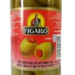 Figaro Queengreen Stuffed Olives, 450g - Fast UK Delivery