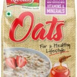 Kwality Rolled Oats 1kg - Diet Food | 100% Wholegrain Oats | High Fibre Breakfast | in Protein - Fast UK Delivery