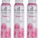 Enchanteur Romantic Perfumed Deodorant Body Spray for Women | Ever Lasting | No Gas | Floral Freshness & Odour protection | 150ml (Pack of 3) - Fast UK Delivery