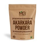 MB Herbals Akarkara Powder 100g | Pellitory Root Powder | Anacyclus pyrethrum Root Powder | Akar Kara | Soothes Toothache - Fast UK Delivery