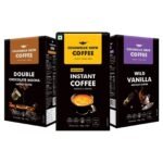 Colombian Brew Coffee Powder Pure Instant 50g, Vanilla Instant 50g, Double Chocolate Mocha 50g, (Gift Pack Box) Buy 2 Get 1 Free - Fast UK Delivery