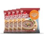 Bambino Hot N Sour Soup Powder 40g (Pack of 5) - Fast UK Delivery