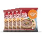 Bambino Hot N Sour Soup Powder 40g (Pack of 5) - Fast UK Delivery