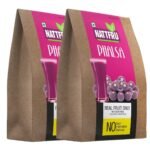 Nattfru Natural Phalsa Fruit Juice Powder 60g Each with No Sugar and No Preservatives and No Sugar, Easy to Make Healthy Beverage, Instant Refreshing Drink - Pack of 2 - Fast UK Delivery