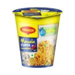 MAGGI Instant Cuppa Noodles,Masala |Delicious Slurpy Saucy Taste|With Extra Veggies 70.5 Gram - Fast UK Delivery