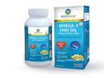 BestSource Omega 3 Fish Oil,(Upgraded EPA & DHA), 1000mg of Omega 3 capsule for healthy lipid profile, Free from Heavy Metals, PCBs, & Dioxins, No fishy smell, No burping, 60 softgels - Fast UK Delivery