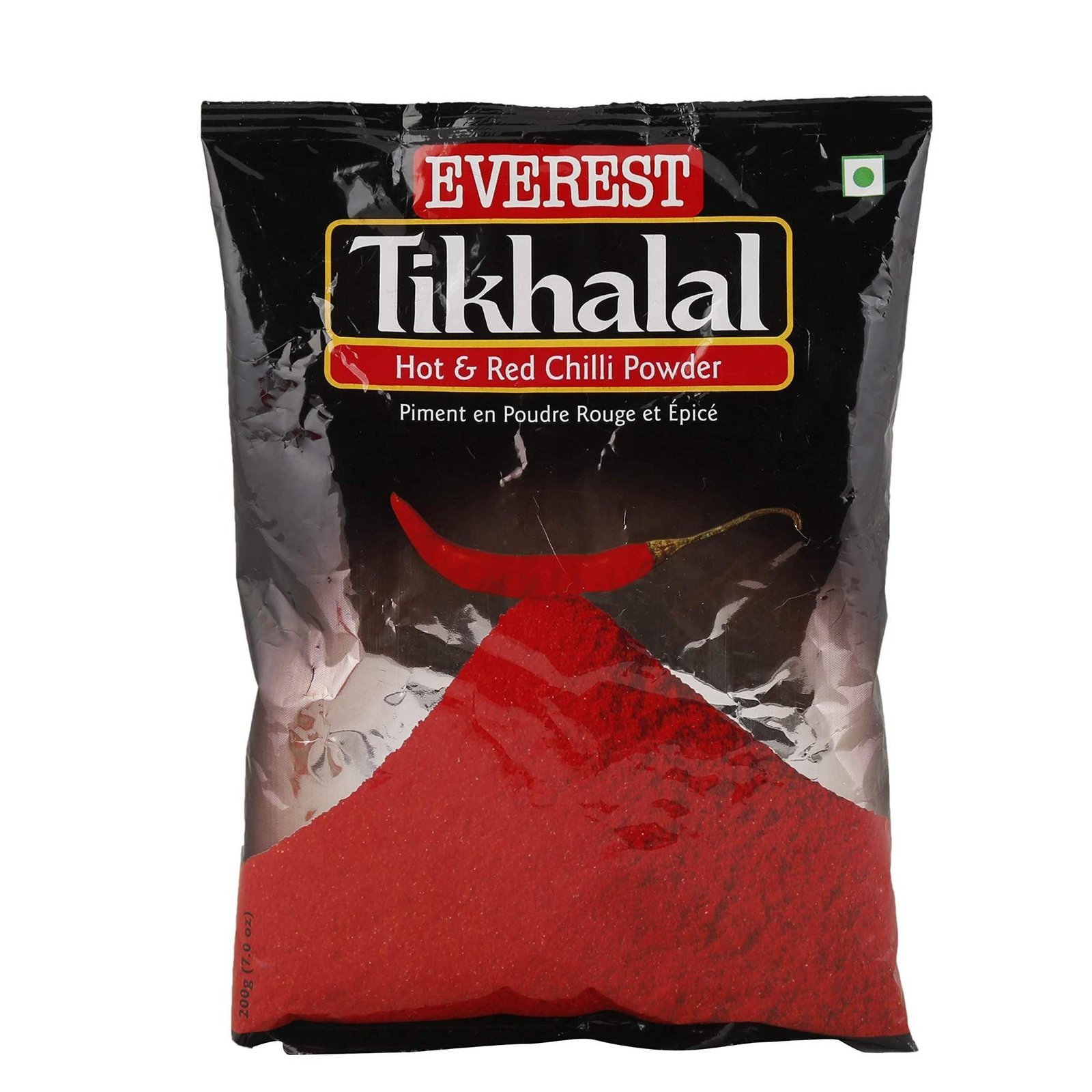 uk81tVIAOARaL-1-1.jpg Everest Tikhalal Chilli Powder - Hot and Red, 200g - Fast UK Delivery - Image 1