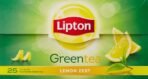 Lipton Lemon Zest Green Tea Bags, (25 Pieces) - Fast UK Delivery