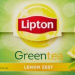 Lipton Lemon Zest Green Tea Bags, (25 Pieces) - Fast UK Delivery