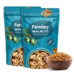 Farmley ELH Walnut Kernel | 200 gram, each | Walnuts Without Shell, Akhrot, Dry Fruits, Akhrot Giri, Rich in Protein (Pack Of 2) - Fast UK Delivery
