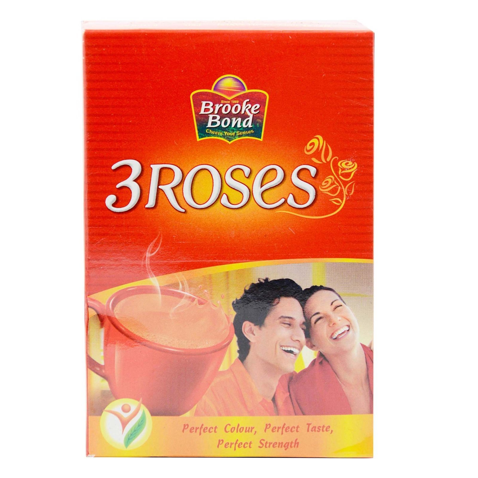uk81uIisWW-hL-1.jpg Brooke Bond 3 Roses Tea, 245Gram - Assam, Loose Leaves - Fast UK Delivery - Image 1