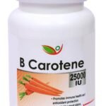 Beta Carotene 25000Iu - 60 Capsules - Fast UK Delivery