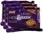 Parle More Combo - Hide and Seek Chocolate Chip Cookies, 200 Gm (Pack of 3) Promo Pack - Fast UK Delivery