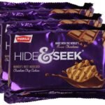 Parle More Combo - Hide and Seek Chocolate Chip Cookies, 200 Gm (Pack of 3) Promo Pack - Fast UK Delivery
