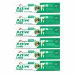 DR. MOREPEN Active Smile Toothpaste with Bamboo Brush 100 gm - Pack of 6 - Fast UK Delivery