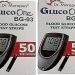 Dr. Morepen BG-03 Test Strips - 100 Strips (Multicolor) - Fast UK Delivery
