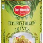 Del Monte Green Pitted Olives, 450g - Fast UK Delivery
