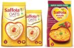 Saffola Oats, 1 kg with Free Saffola Oats 400 gm + Saffola Masala Oats Masala and Coriander, 500g - Fast UK Delivery