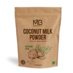 MB Herbals Coconut Milk Powder 250g Plant-based, dairy-free, and preservative-free, A protein-rich addition to smoothies, curries, and baked goods - Fast UK Delivery