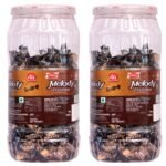 Parle Melody Chocolaty Flavoured Toffee Pack Of 2. 300+ Toffee In Combo Pack - 1998 Gm - Fast UK Delivery
