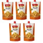 SWAD Bhel Puri Chutney, 200gm- Chaat Chutney Pouch, Bhelpuri Chutney Pouch - Dates & Tamarind - Made with Natural and Pure Ingredients (Pack of 5) - Fast UK Delivery
