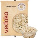 Vedaka Popular Cashews - Broken, 200g, Dry Fruits - Fast UK Delivery